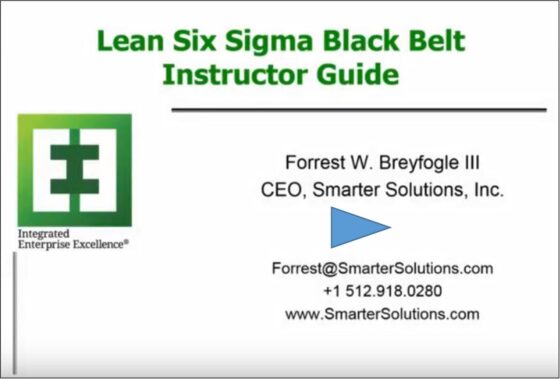 Free Lean Six Sigma 2.0 Black Belt Training Material And Guide