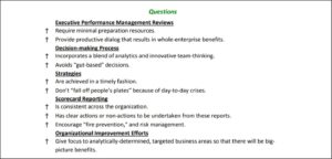 APQC Presentation Developing an Enterprise Excellence Business Management System