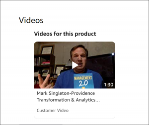 Amazon Business Management System Book Video